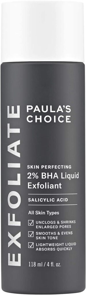 Paula's Choice exfoliant - one of the top 7 Skincare Products for Sensitive Skin