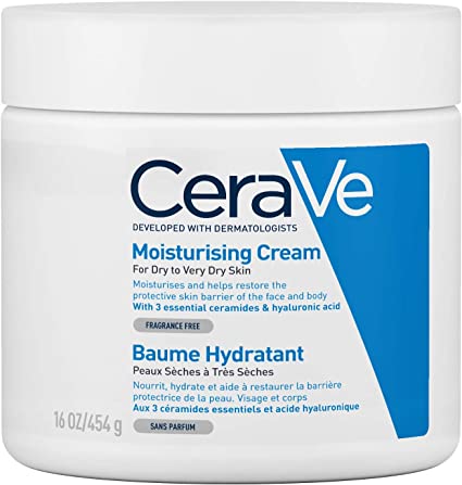 CeraVe moisturising cream - one of the top 7 Skincare Products for Sensitive Skin
